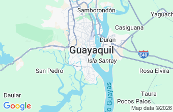 Map of Guayaquil