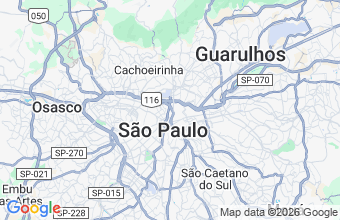 Map of Sao Paulo