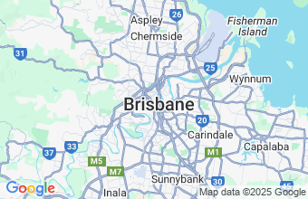 Map of Brisbane