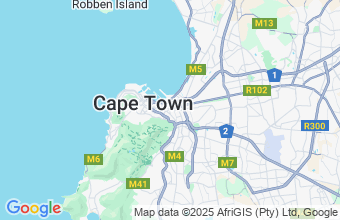 Map of Cape Town