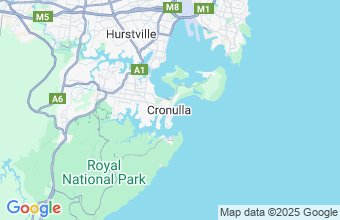 Map of Cronulla