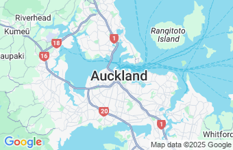 Map of Auckland