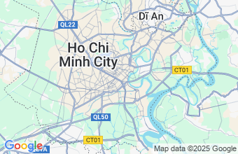 Map of Ho Chi Minh City
