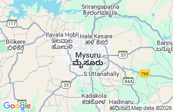 Map of Mysore
