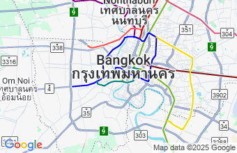 Map of Bangkok