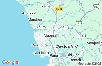 Map of Mapusa