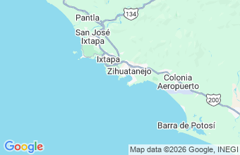 Map of Zihuatanejo