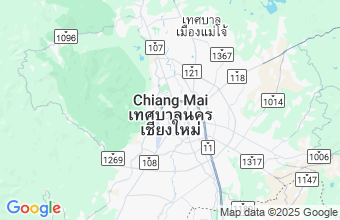 Map of Chiang Mai