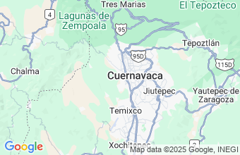 Map of Cuernavaca