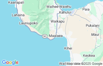 Map of Hawaii-Maui