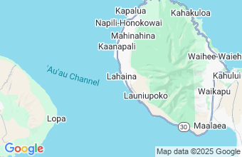 Map of Lahaina