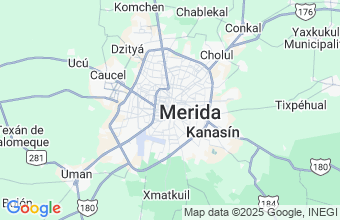 Map of Merida