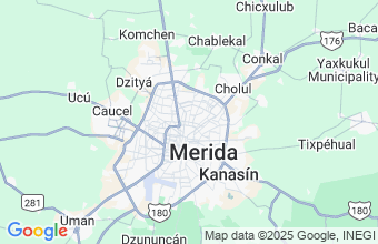 Map of MERIDA-MEXICO