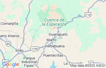 Map of Guanajuato