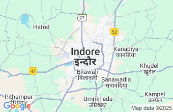 Map of Indore