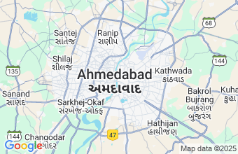Map of Ahmedabad