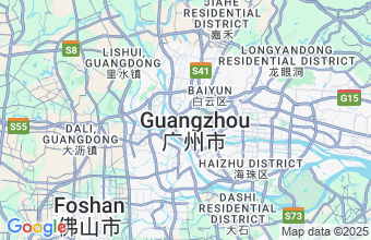 Map of Guangzhou