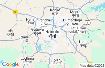 Map of Ranchi
