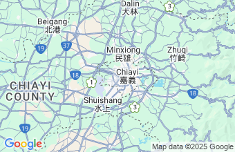 Map of Chiayi
