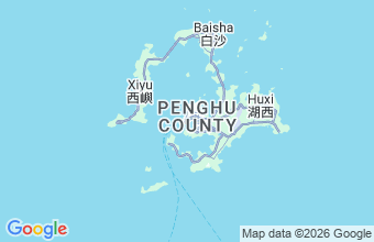 Map of Penghu