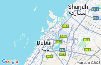 Map of Bur Dubai