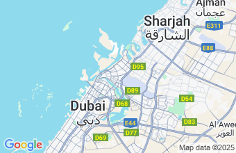 Map of Dubai