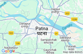 Map of Patna