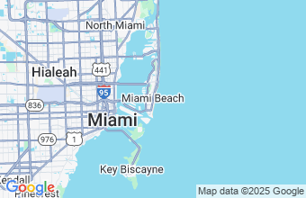 Map of Miami Beach