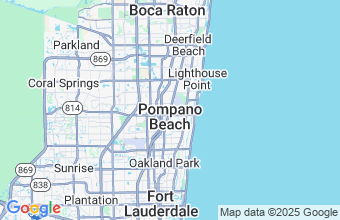 Map of Pompano Beach