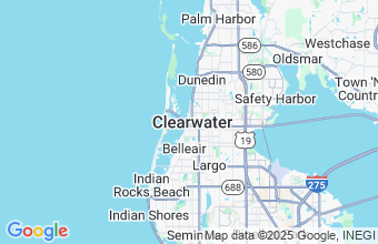 Map of Clearwater