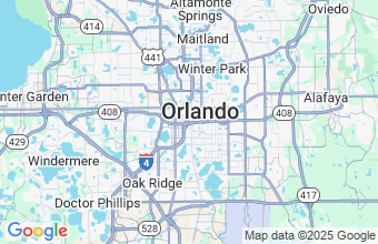 Map of Orlando