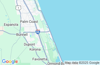 Map of Flagler Beach