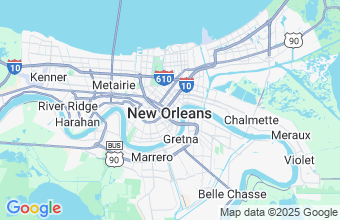 Map of New Orleans
