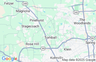 Map of Tomball