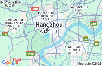 Map of Hangzhou