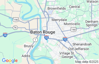 Map of Baton Rouge
