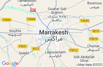 Map of Marrakech