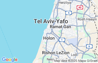 Map of Tel Aviv