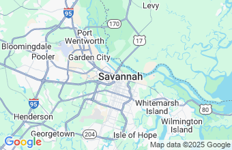 Map of Savannah