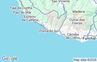 Map of Ponta Do Sol, Madeira