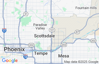 Map of Scottsdale