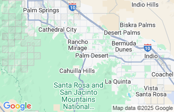 Map of Palm Desert