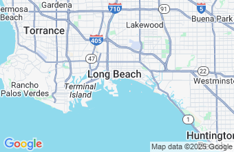 Map of Long Beach