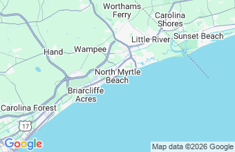 Map of North Myrtle Beach