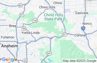 Map of Chino Hills