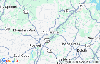 Map of Alpharetta