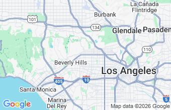 Map of West Hollywood