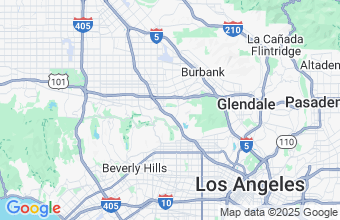 Map of Universal City