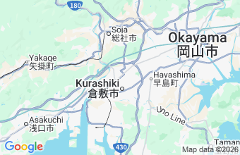 Map of Kurashiki