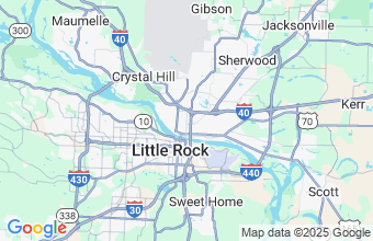 Map of North Little Rock